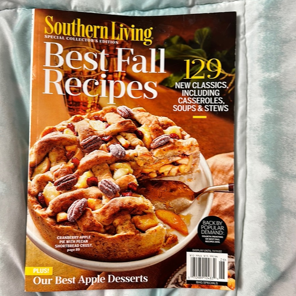 Southern Living Special Collector’s Edition Best Fall Recipes